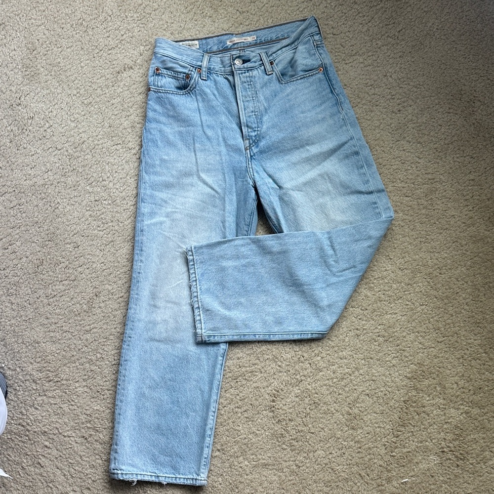 Levi's Ribcage Straight Ankle Jeans